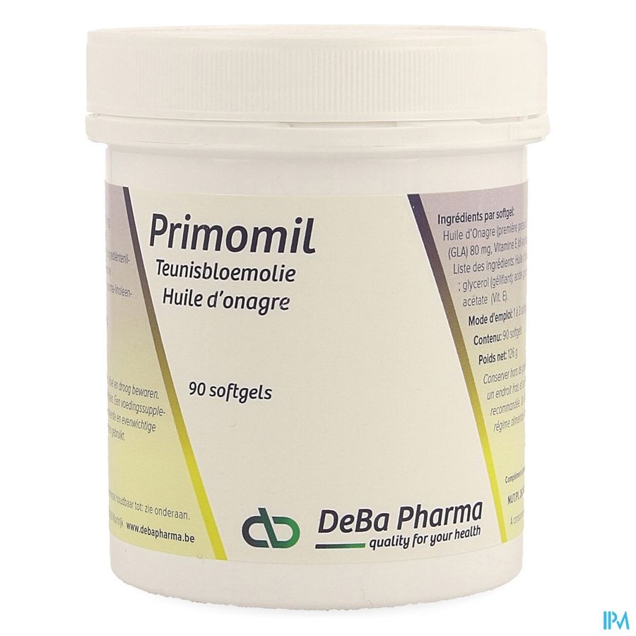 DeBa Pharma Primomil 1000mg 90 Capsules