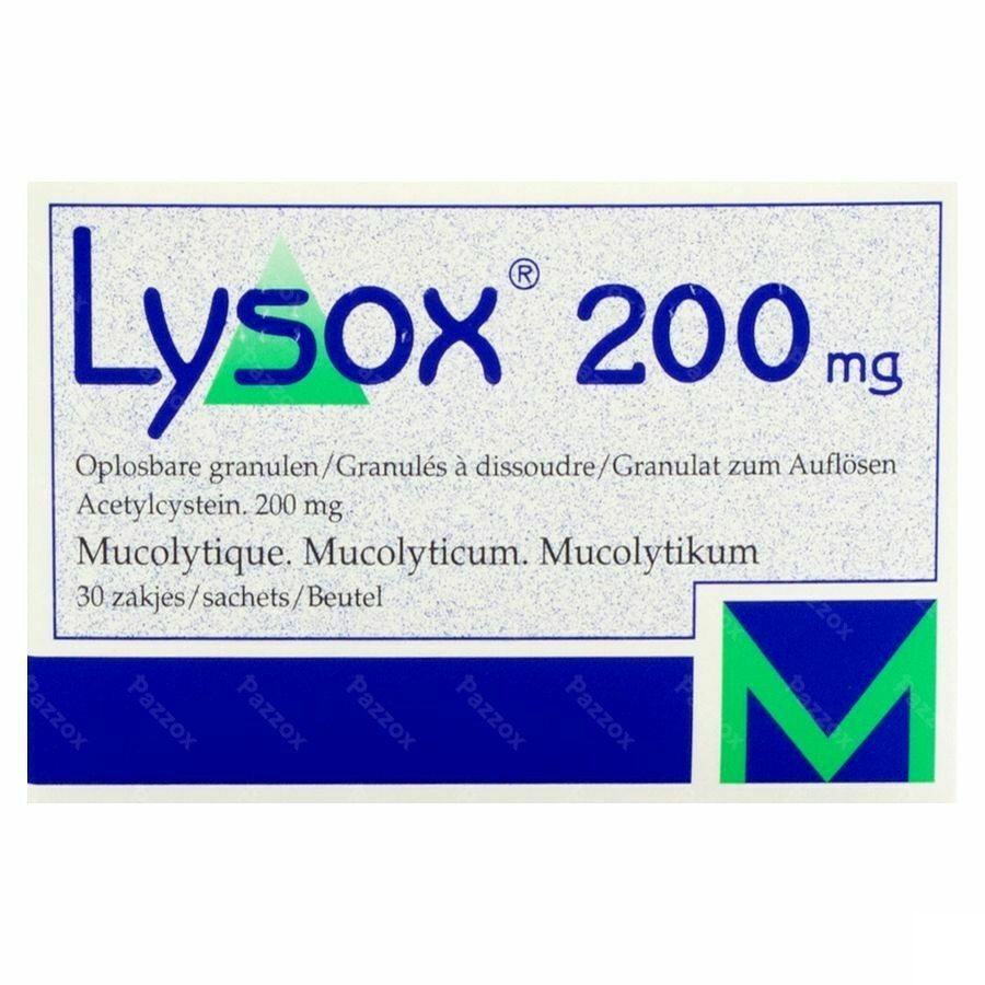 Lysox 200mg 30 Sachet