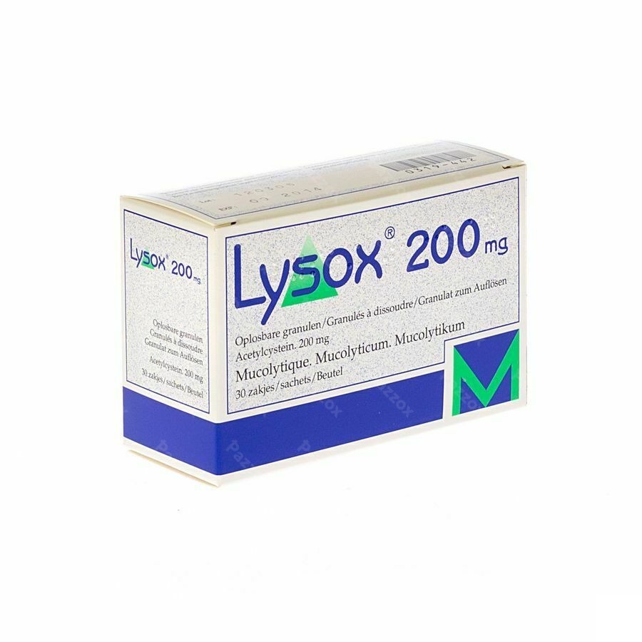 Lysox 200mg 30 Sachet