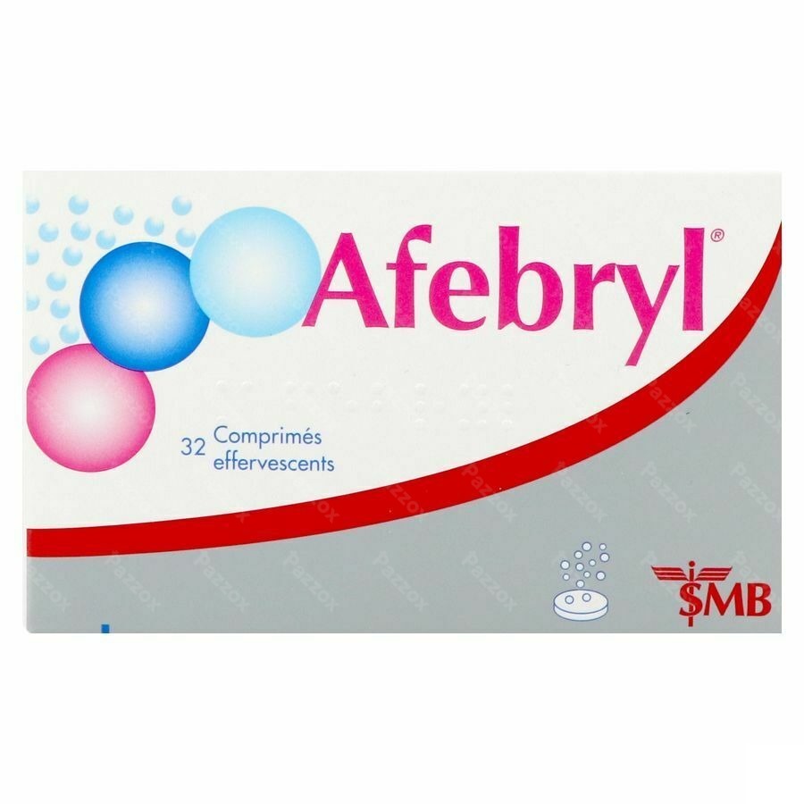 Afebryl 32 Comprimés effervescents