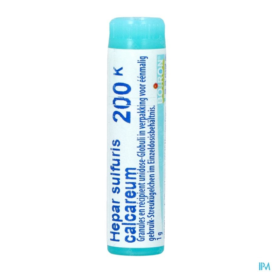 Boiron Hepar Sulfuris Calcareum 200K Globulen