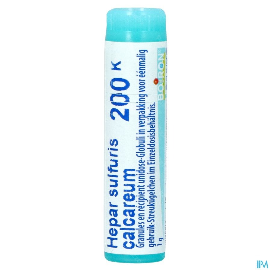 Boiron Hepar Sulfuris Calcareum 200K Globulen