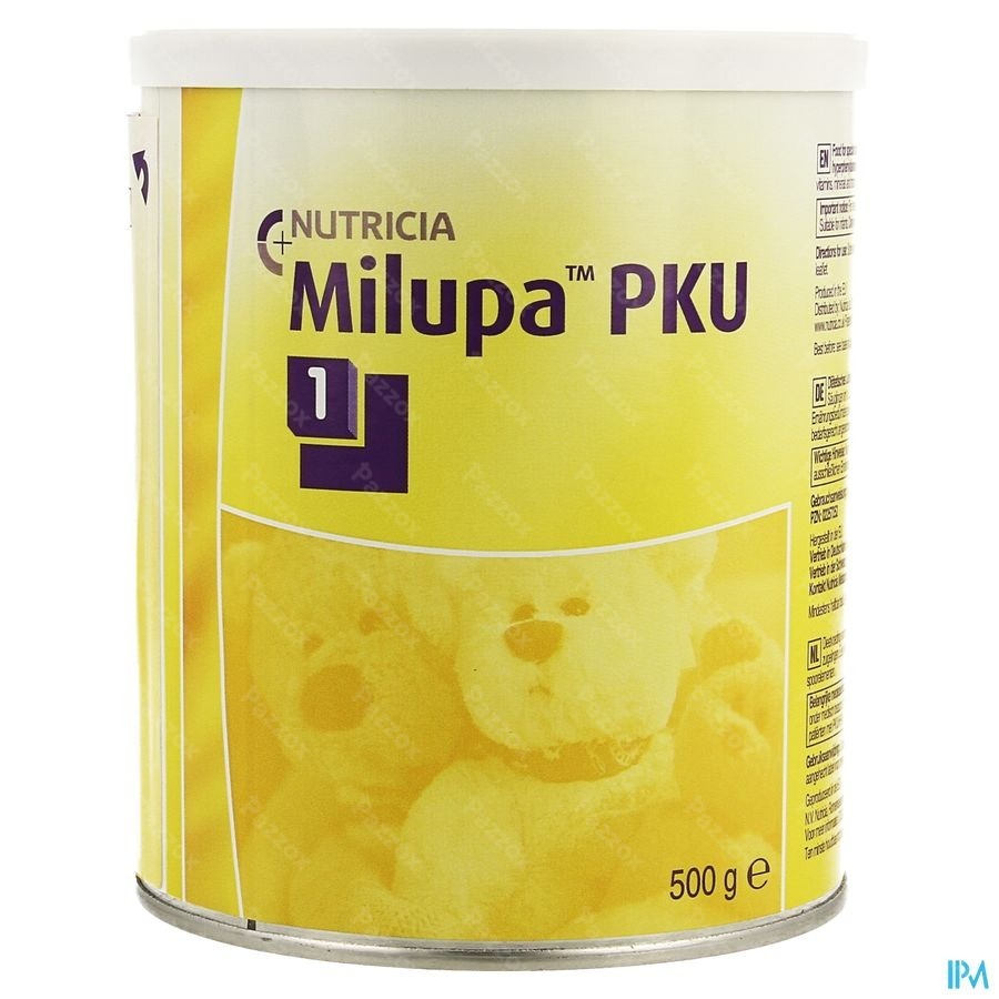 Pku1 Milupa Pdr 500g 0-12 Mois/mnd