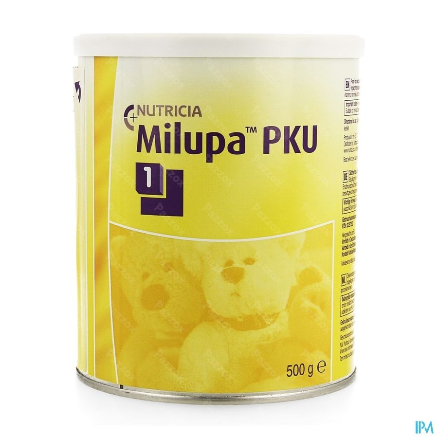 Pku1 Milupa Pdr 500g 0-12 Mois/mnd
