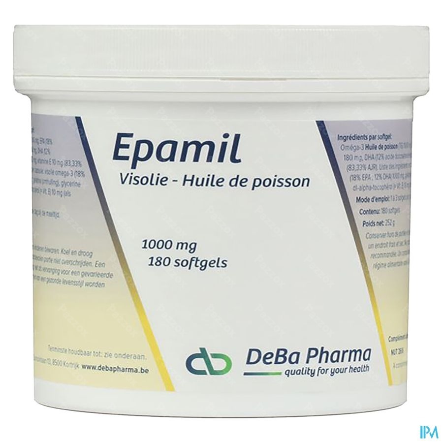 DeBa Pharma Epamil 180 Capsules