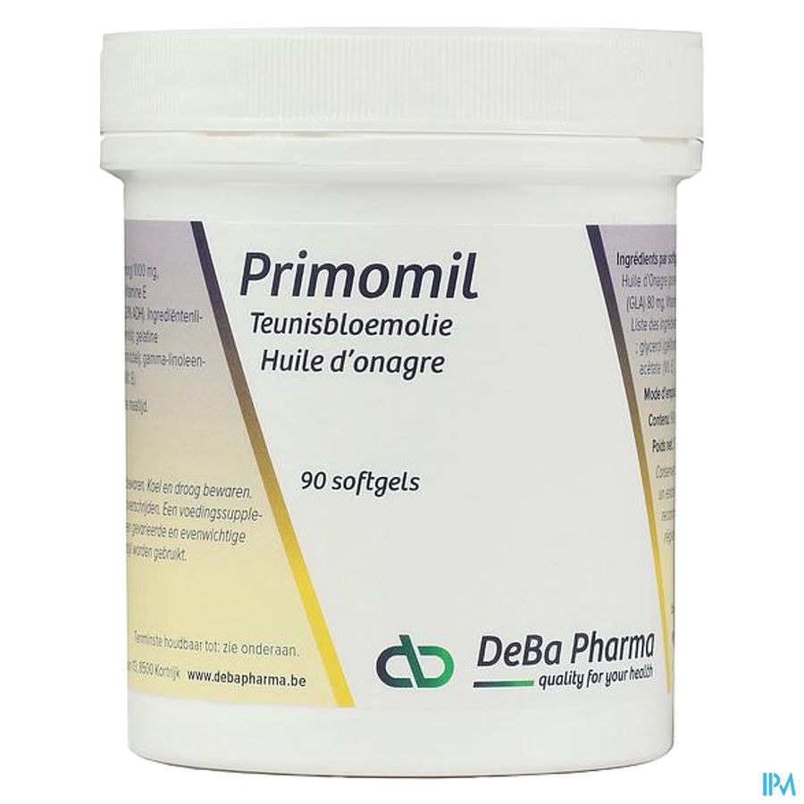 Primomil Caps 180x1000mg Deba