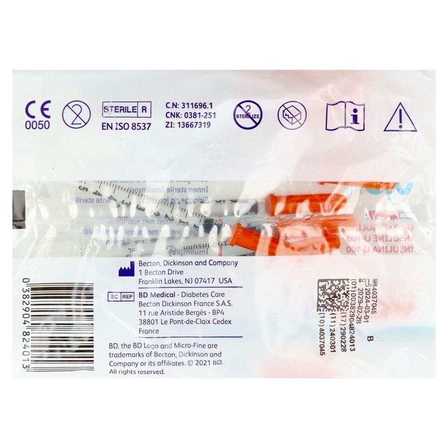 Microfine Ser. Ins. 0,5ml 29g 12,7mm 10 324824