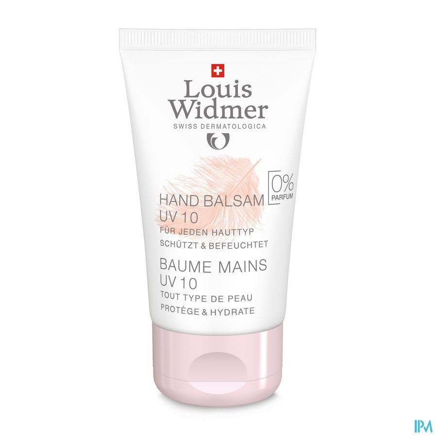 Louis Widmer Baume Mains UV10 Sans Parfum 50ml