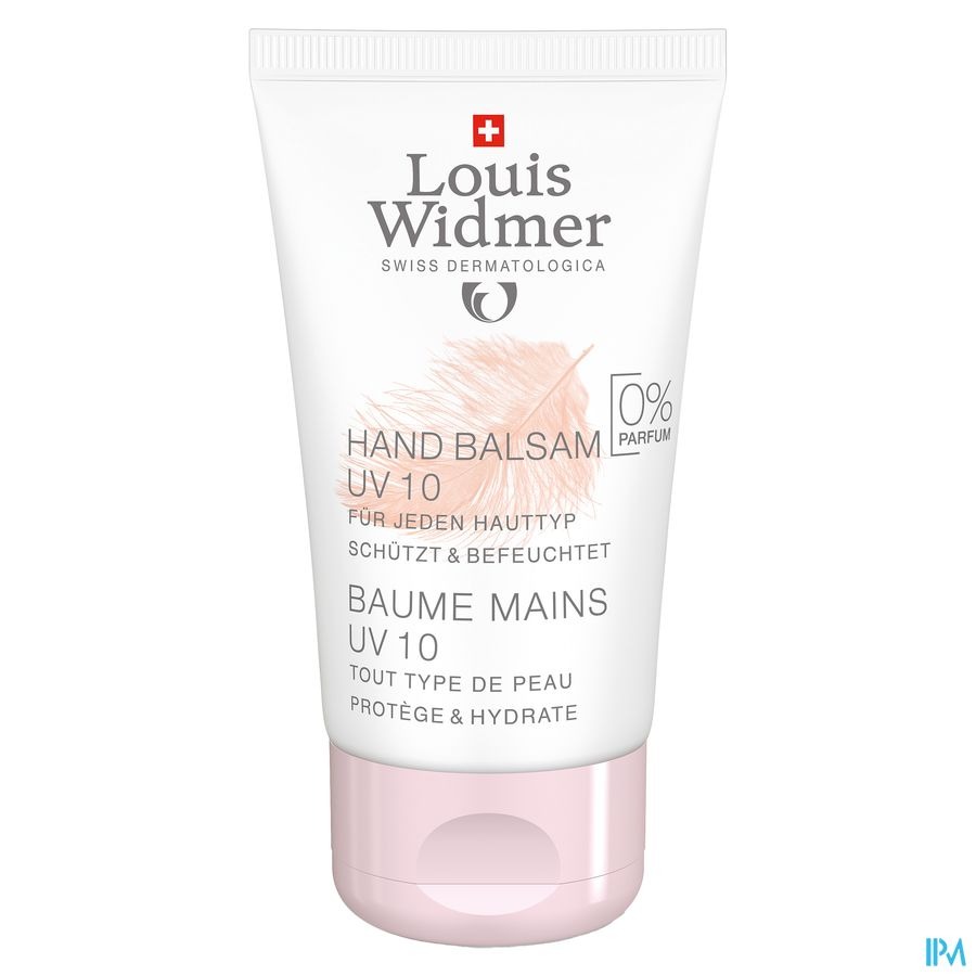 Louis Widmer Baume Mains UV10 Sans Parfum 50ml