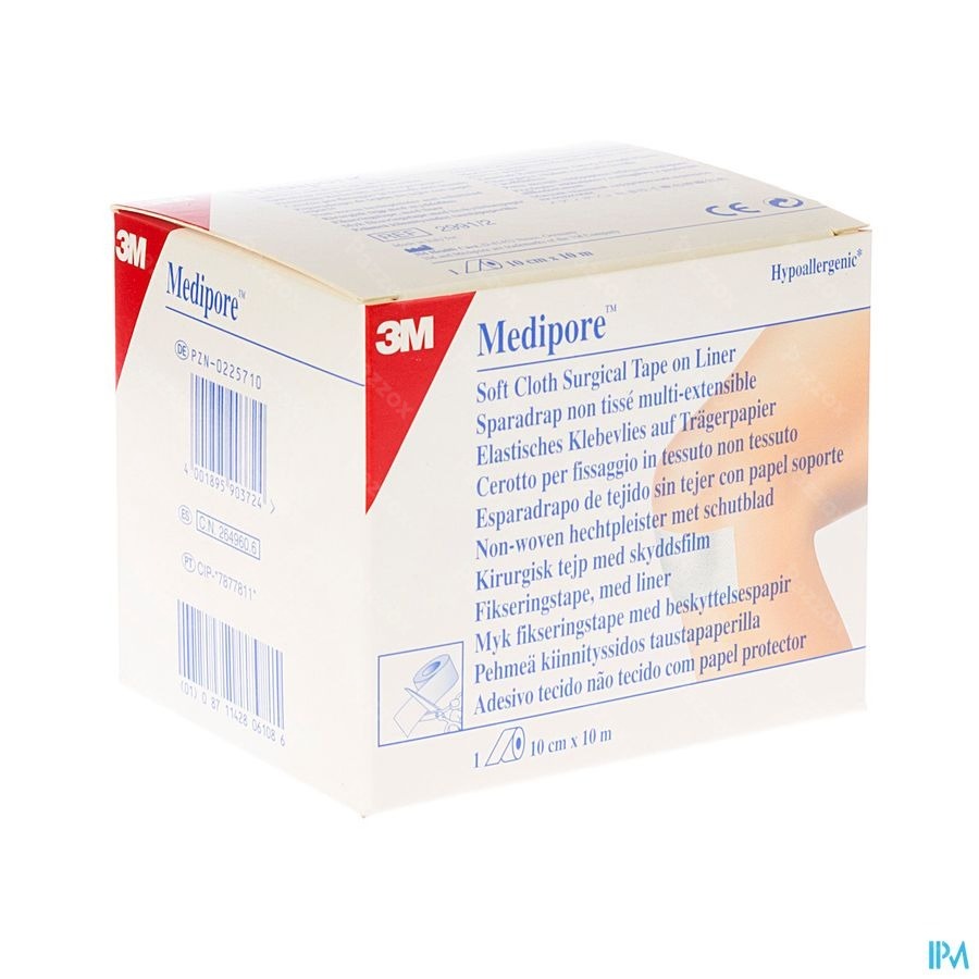Medipore 3m Verb Elast Adh Rol 10cmx10m 1 2991p-2
