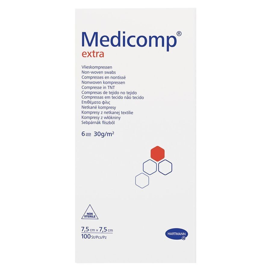 Medicomp 7,5x7,5cm 6l. Nst. 100 P/s