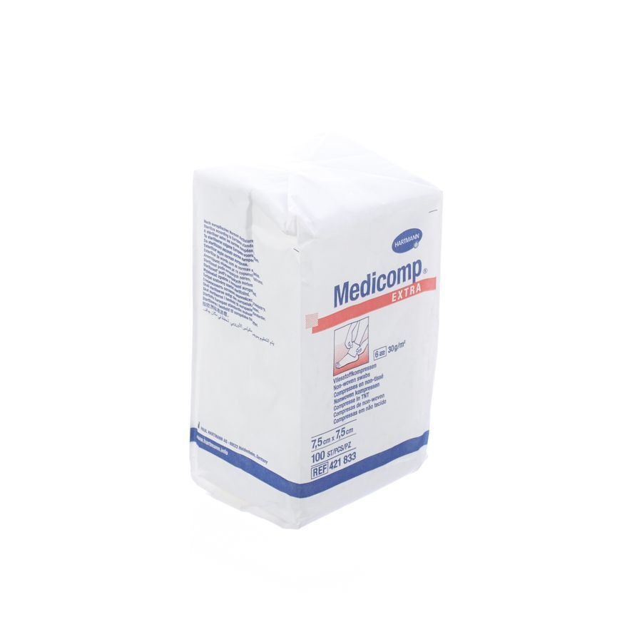 Medicomp 7,5x7,5cm 6l. Nst. 100 P/s