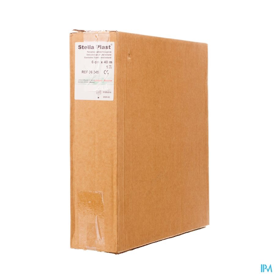 Stella Kleefpleister Snelverband Rol 6cmx40m 36345