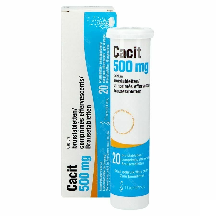 Cacit 500 Tabl Efferv. Tube 20x500mg