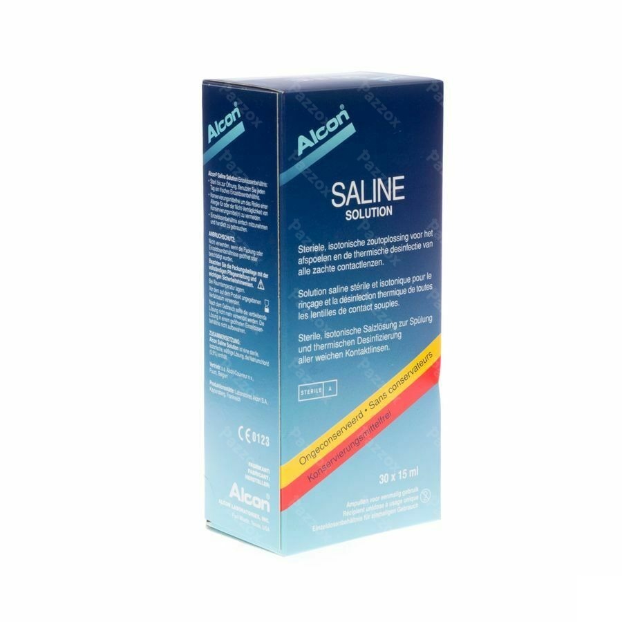 Alcon Saline Refill 30x15ml