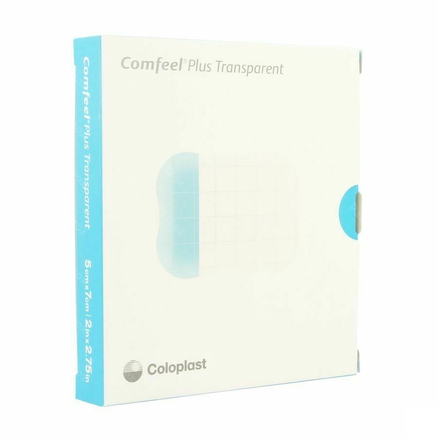 Comfeel Plus Plaques Transp 5x 7cm 10 33530
