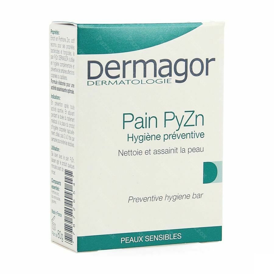 Dermagor Wastablet Zn Pyrithion 2% Z/zeep 80g
