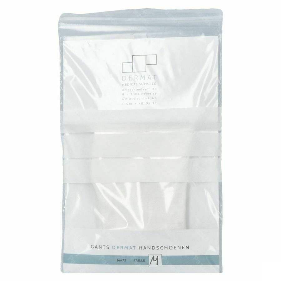 Dermat Gants 2 Medium 100% Coton