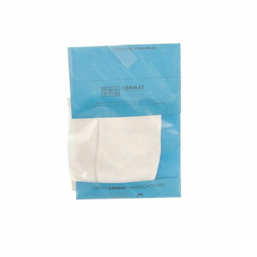 Dermat Gants 2 Medium 100% Coton