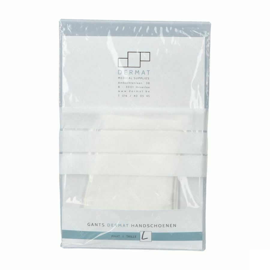 Dermat Gants 2 Large 100% Coton