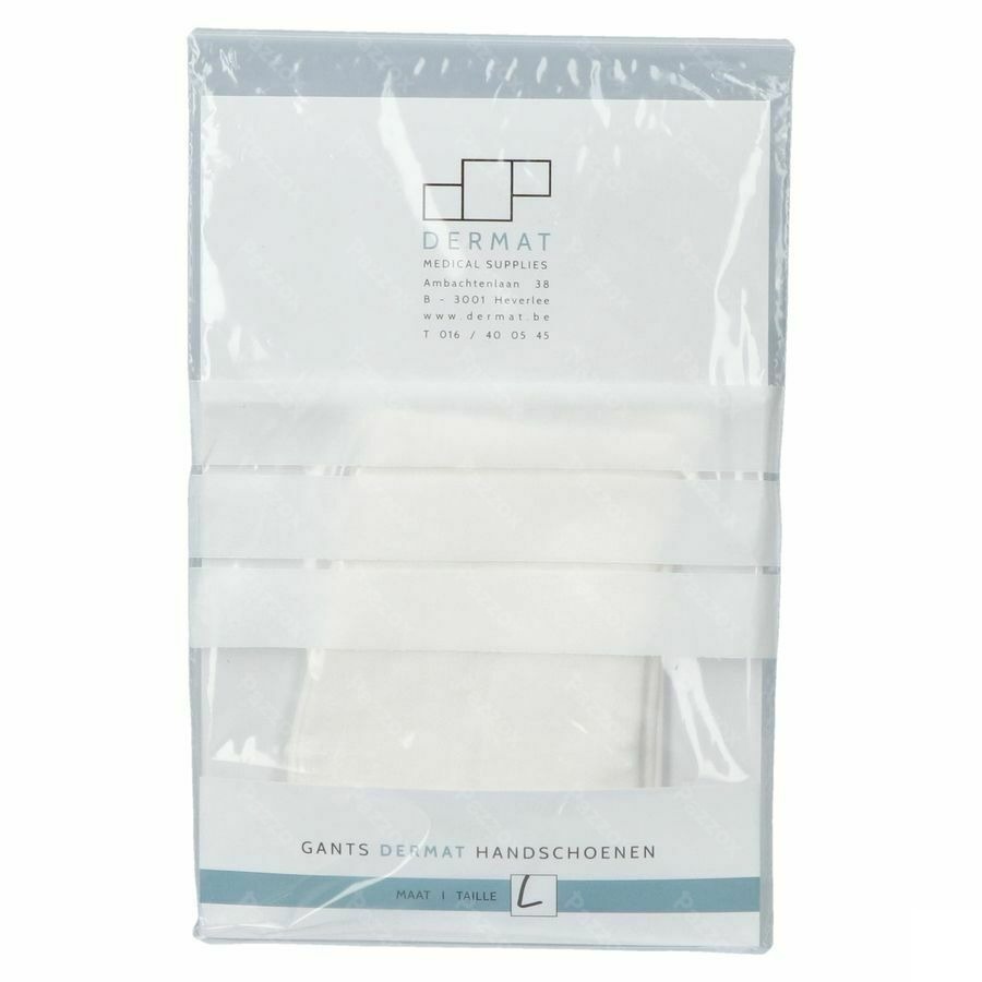 Dermat Gants 2 Large 100% Coton