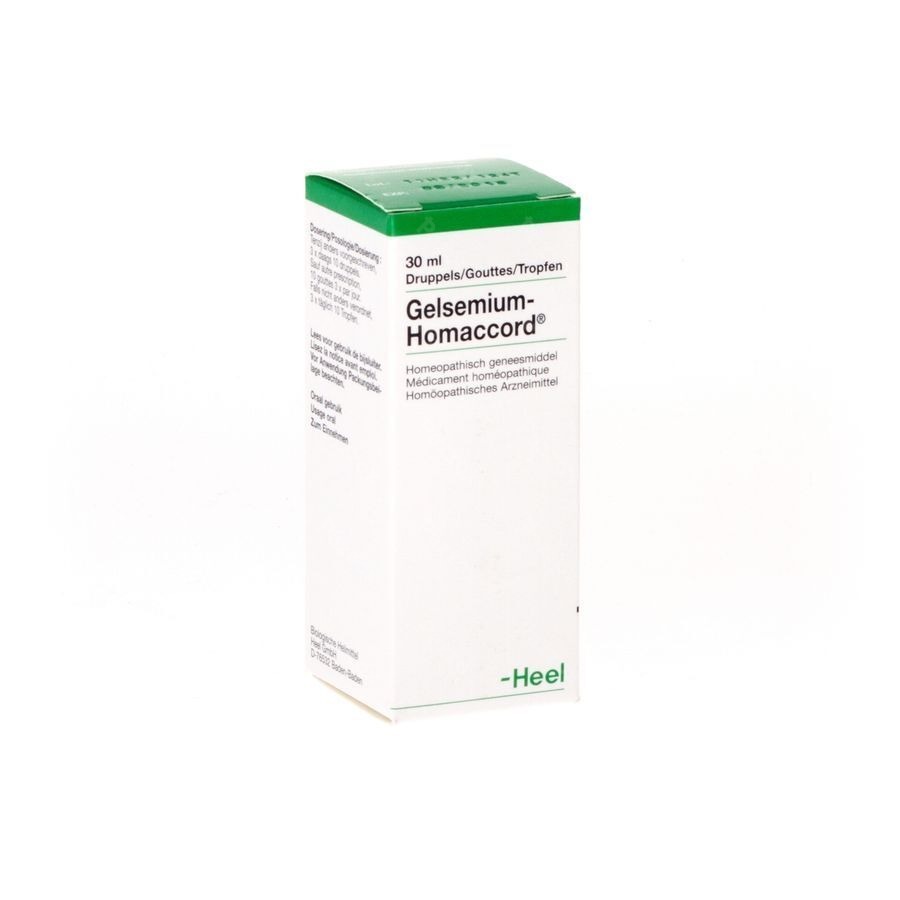 Gelsemium-homaccord Gutt 30ml Heel - Pazzox, pharmacie en ligne
