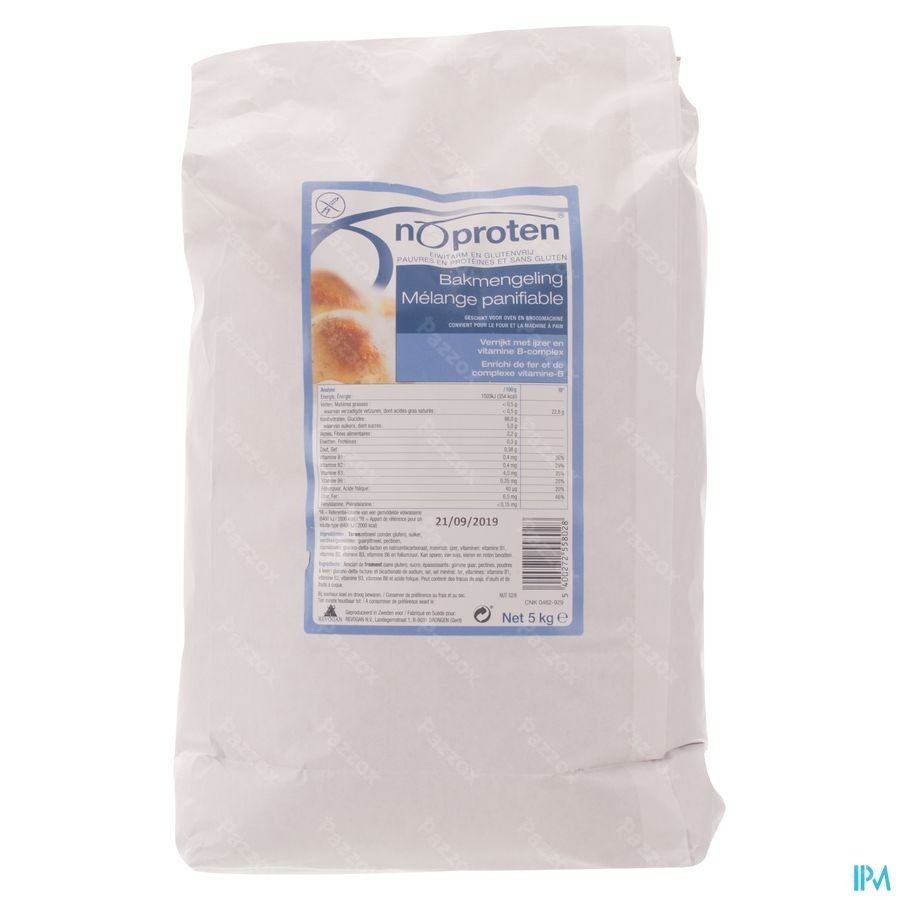 Noproten Broodmix 5kg 5802 Revogan