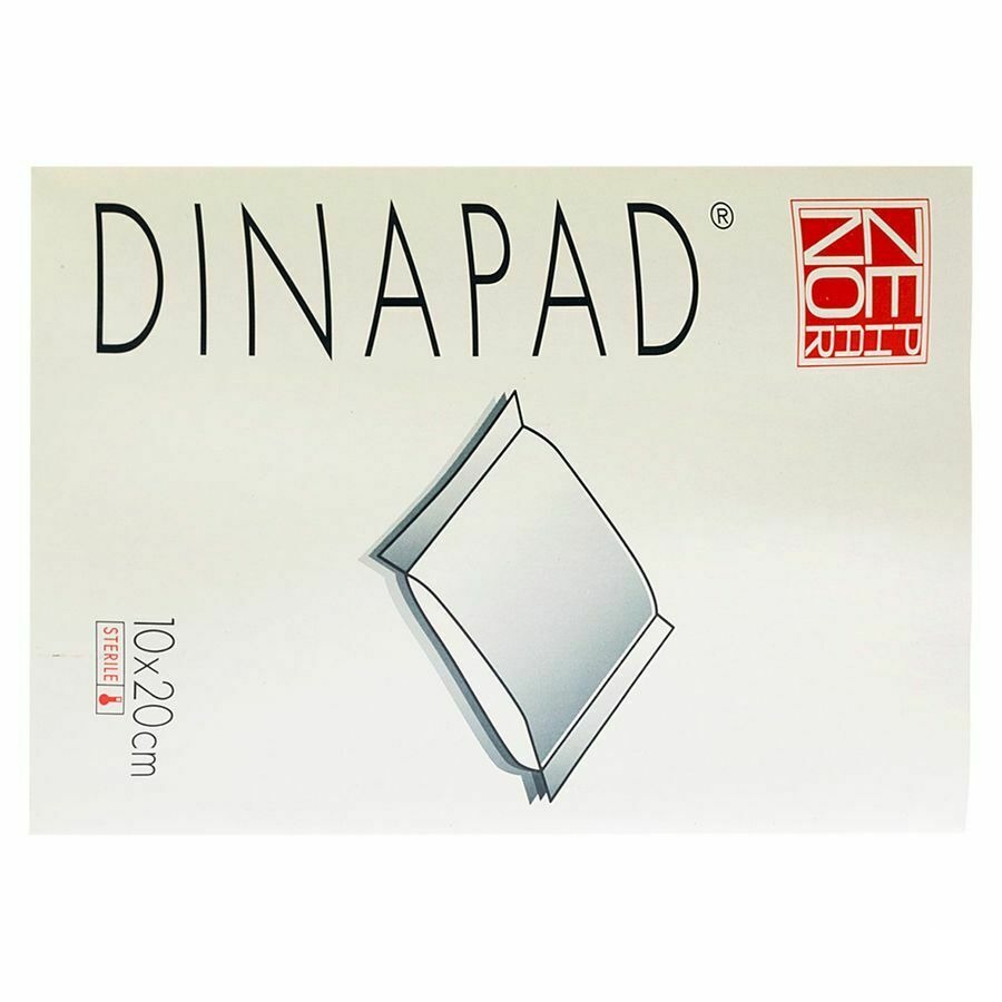 Dinapad 10x20cm 5 Compresse Sterile N/adh