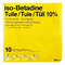 Iso-Betadine 10% 10 Tules 10 x 10 cm