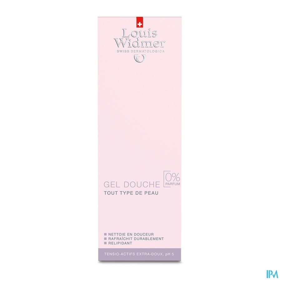 Louis Widmer Douche Gel Zonder Parfum 200ml
