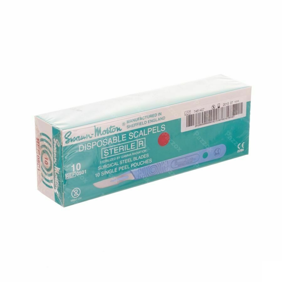 Scalpel S.m Disposable Sterile Nr10 10