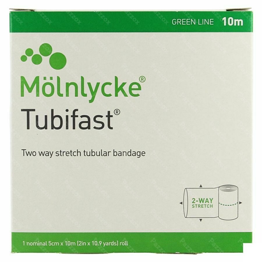 Tubifast Vert 5,00cmx10m 1 2436