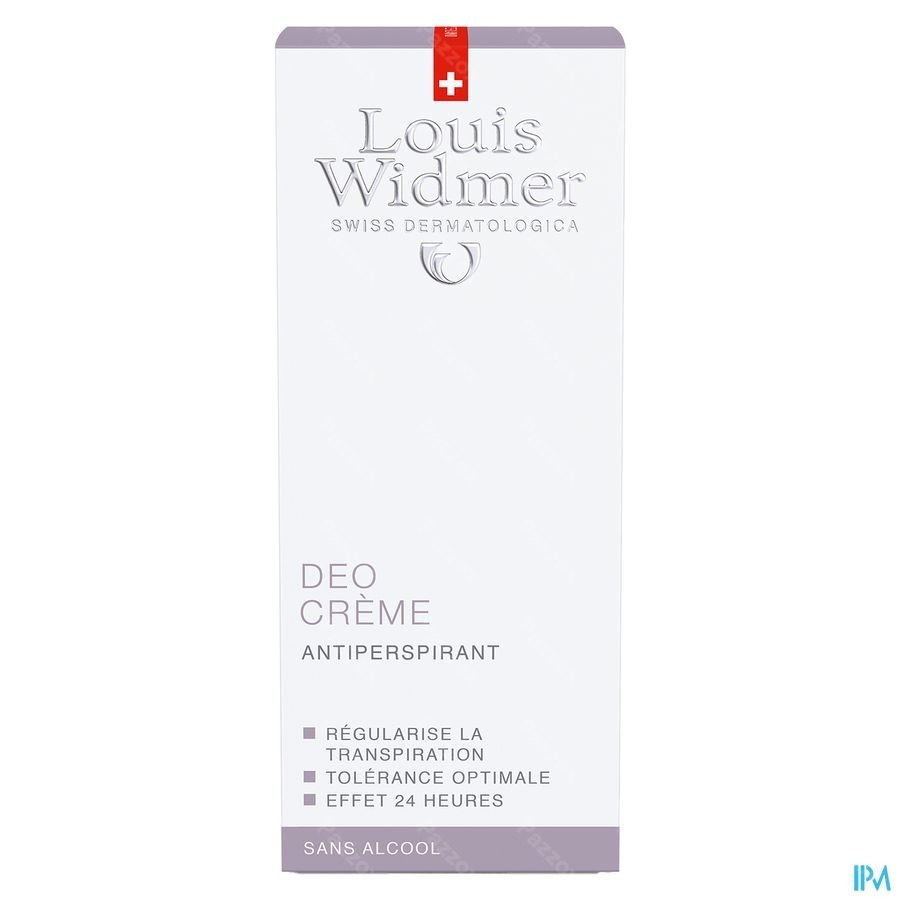 Louis Widmer Deo Creme Zonder Parfum 40ml
