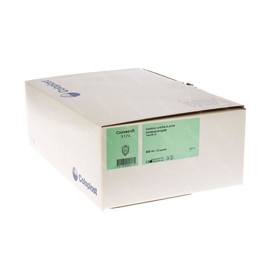 Conveen Poches Jambe + Tube 45cm 800ml 20 5174