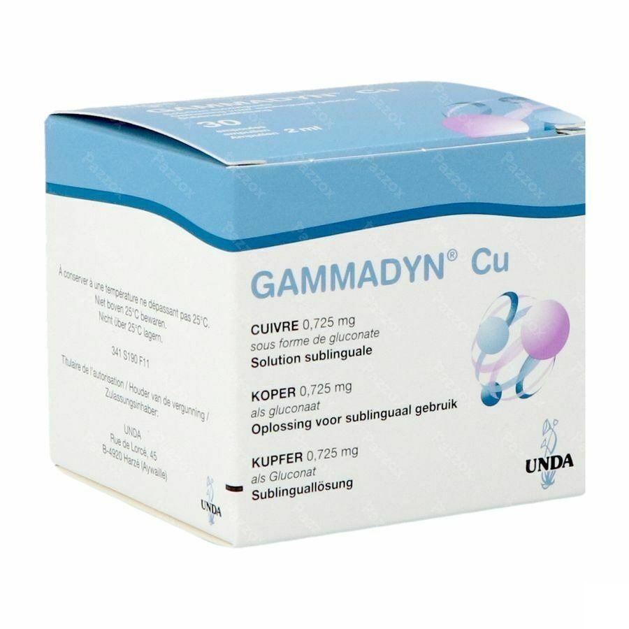 Gammadyn Amp 30 X 2ml Cu Unda