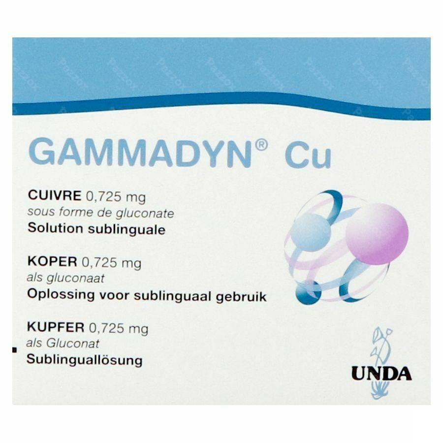 Gammadyn Amp 30 X 2ml Cu Unda