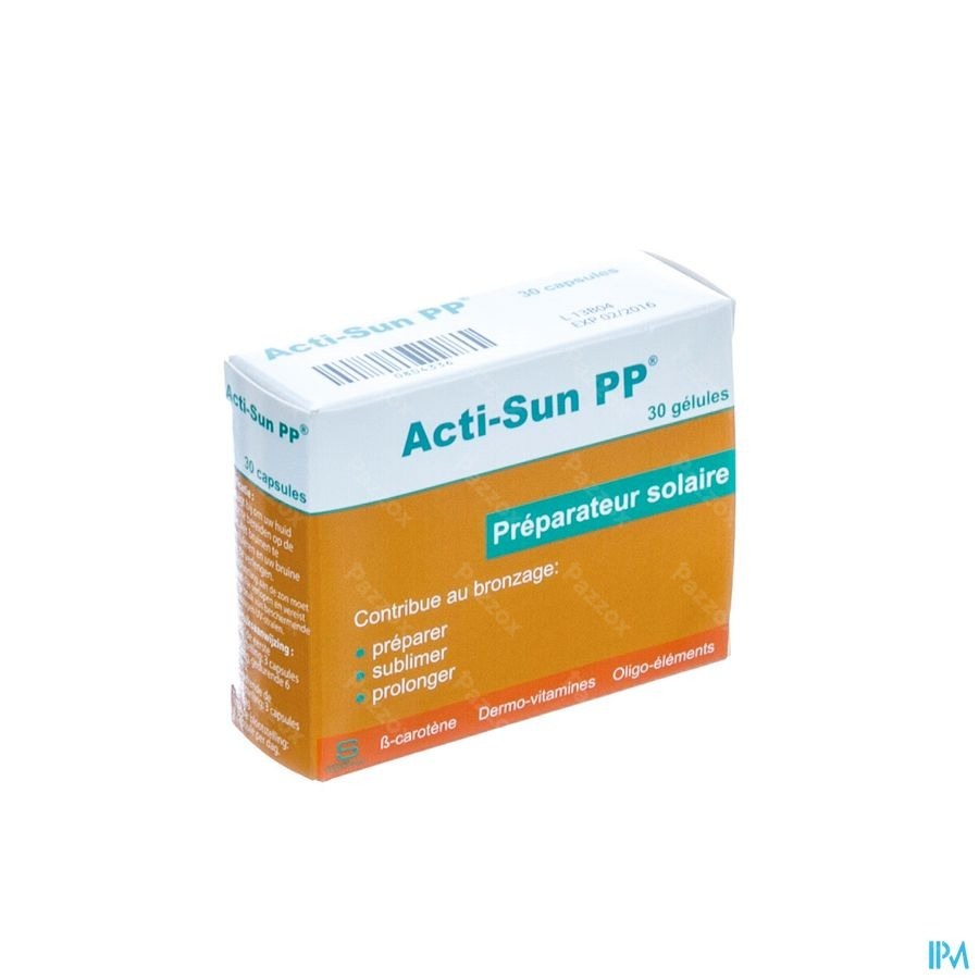 Acti-sun Pp Caps 30