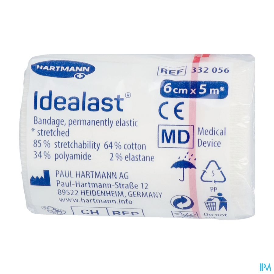 Idealast Met Haak 6cmx5m Wit 1 P/s