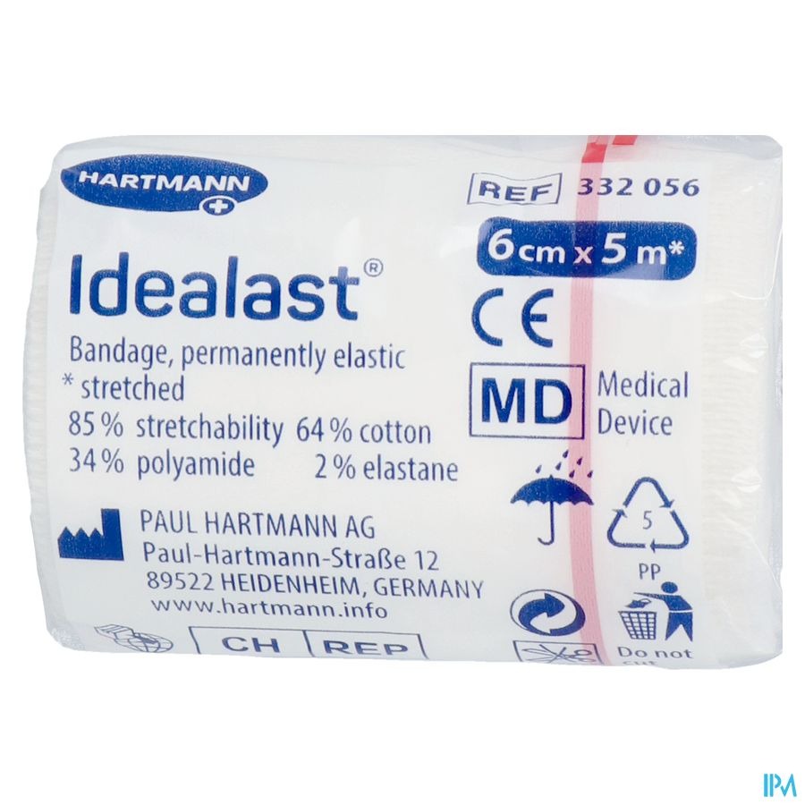 Idealast Met Haak 6cmx5m Wit 1 P/s
