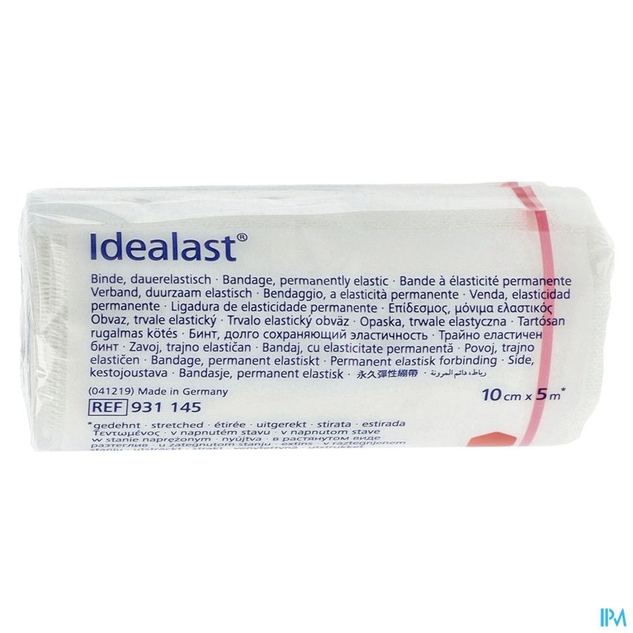 Idealast Met Haak 10cmx5m Wit 1 P/s