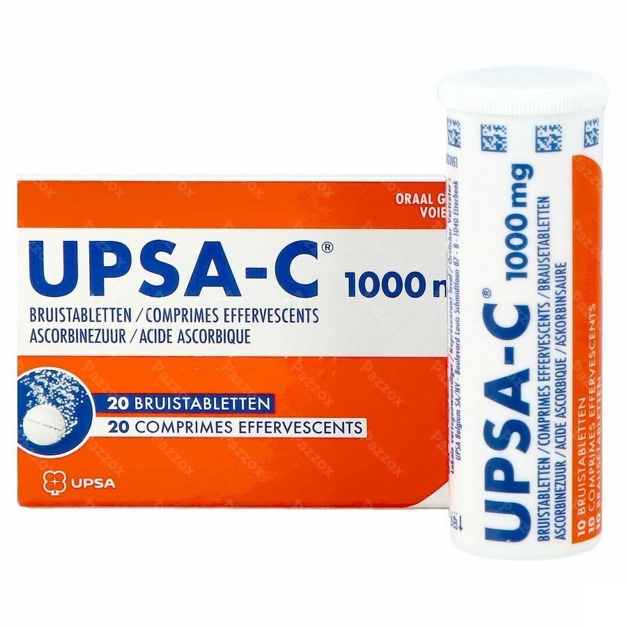 Upsa-c 1g Comp Efferv. 20