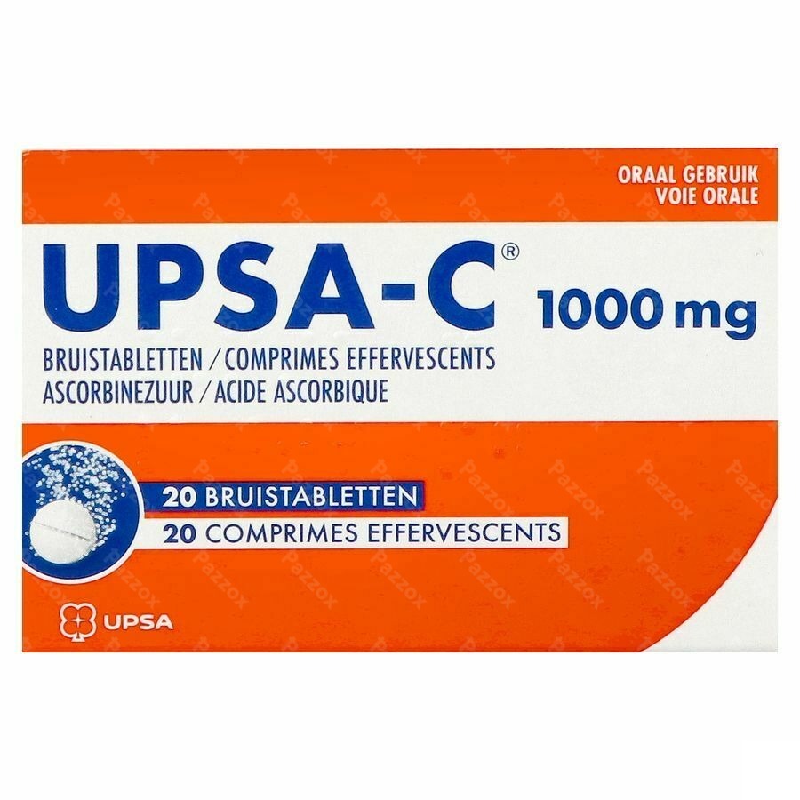 Upsa-c 1g Comp Efferv. 20