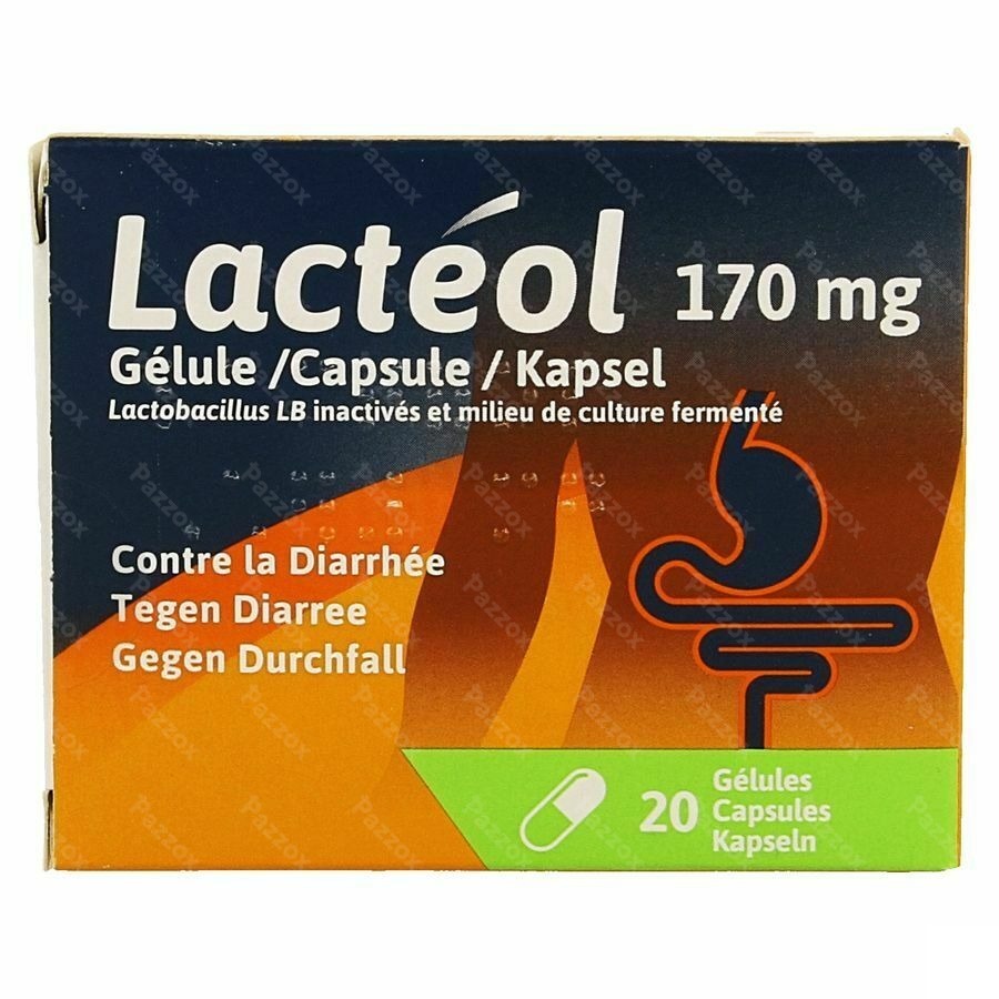 Lacteol 170mg Caps 20