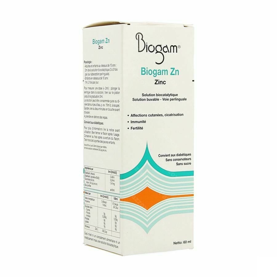 Biogam Zn Fl 60ml