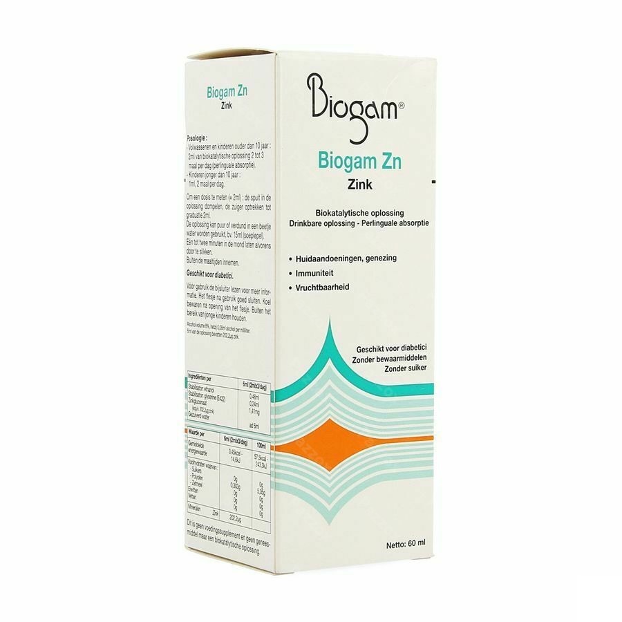Biogam Zn Fl 60ml