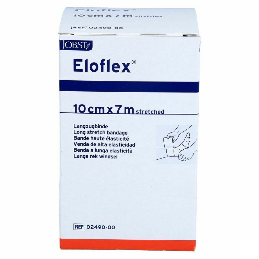 Eloflex Bande Elast Compres.legere 10cmx7m 0249000