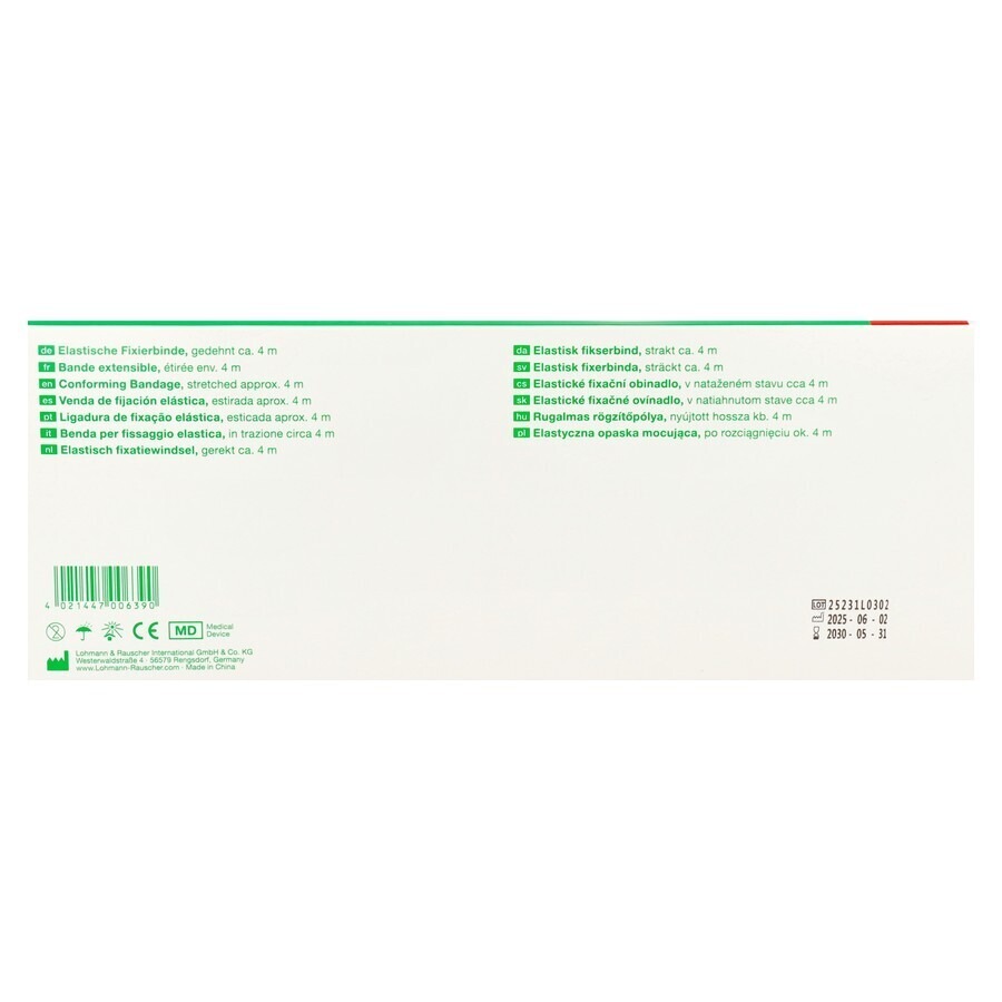 Mollelast Gaaswindel Elast Cello 6cmx4m 14411