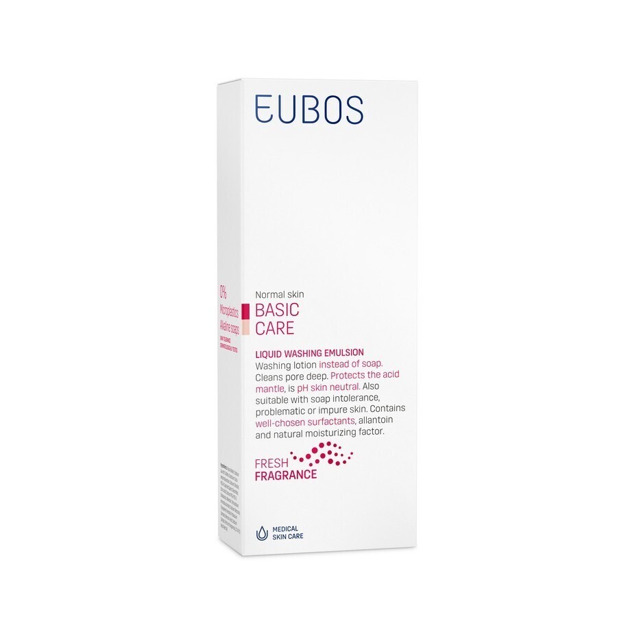 Eubos Zeep Vloeibaar Roze 200ml