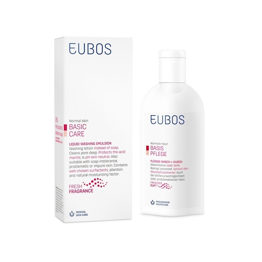 Eubos Zeep Vloeibaar Roze 200ml