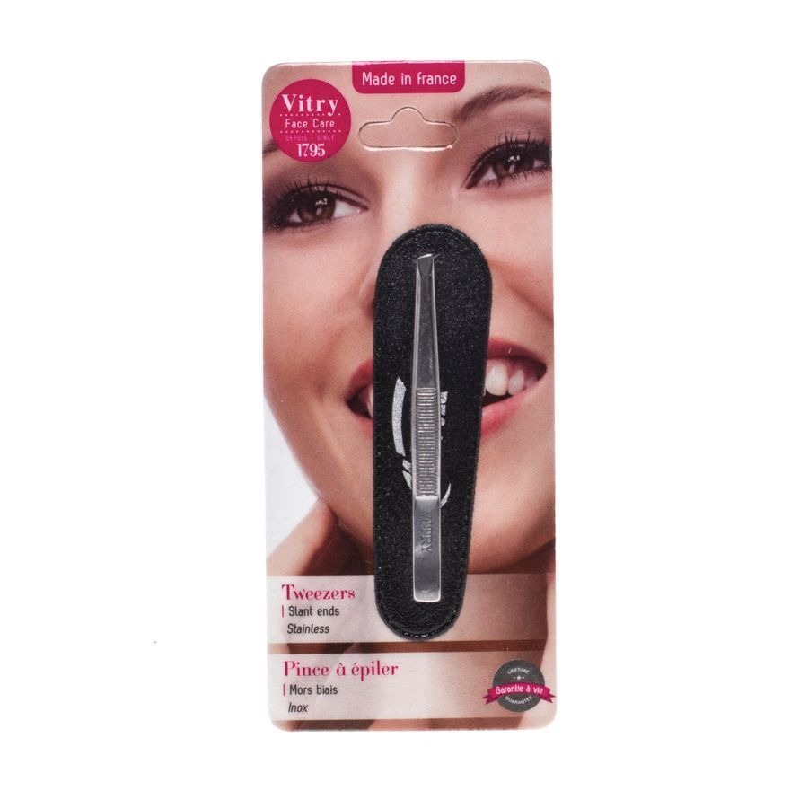 Pince A Epiler Mors Biais Inox